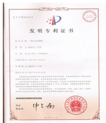 The company was recently authorized by the national invention patent